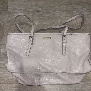 Elegant Light Gray Tote Bag